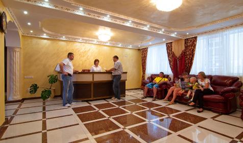 Ресепшн. Гостиничный комплекс Марсель, г. Анапа, п. Витязево