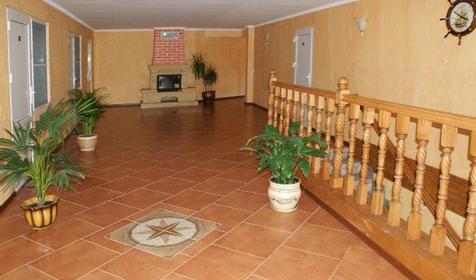 Холл. Гостиница Форт, Туапсинский район, п. Новомихайловский