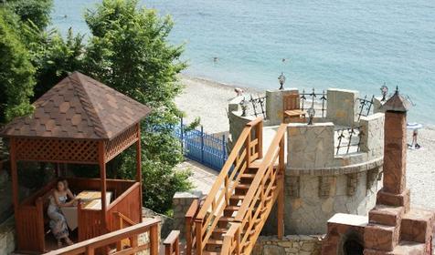 Беседка. Гостиница Форт, Туапсинский район, п. Новомихайловский