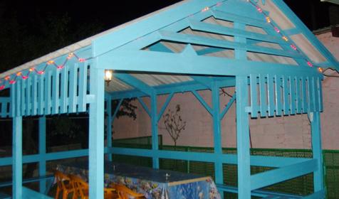 Беседка. Гостевой дом "Бунис", ст. Голубицкая