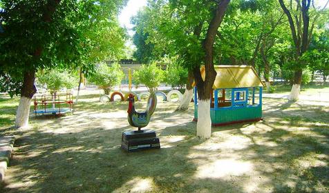 Детская площадка. База отдыха Прибой, г. Ейск