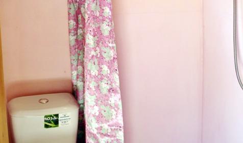 Санузел номера стандарт гостевого дома Артем + Людмила, г. Геленджик, Архипо-Осиповка