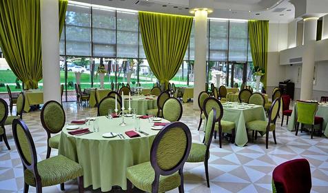 Банкетный зал. Ресторан Панорама. SPA Hotel & Wellness Приморье, г. Геленджик