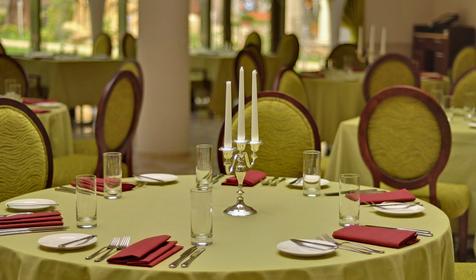 Банкетный зал. Ресторан Панорама. SPA Hotel & Wellness Приморье, г. Геленджик