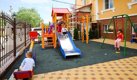 Детская площадка. Гостиничный комплекс Марсель, г. Анапа, п. Витязево