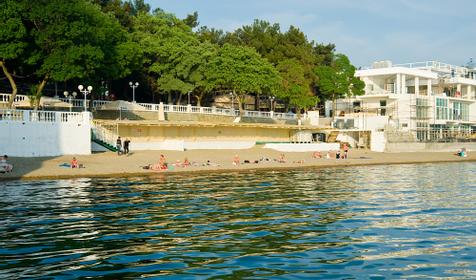 Пляж санатория Дружба, г. Геленджик