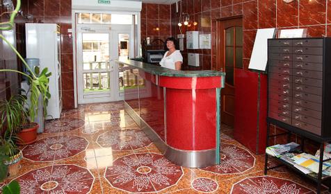 Ресепшн. Гостиница Самара, г. Геленджик