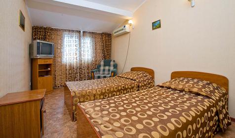 Двухместный номер Стандарт. Гостиница Самара, г. Геленджик