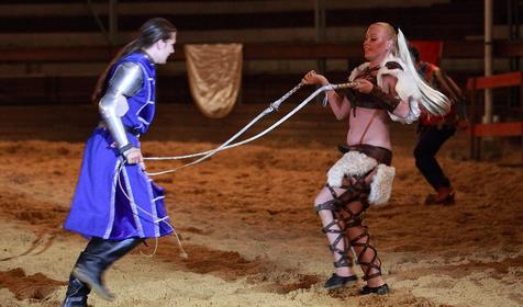 Рыцарский турнир. Компания Парк-Экстрим, г. Анапа, п. Сукко