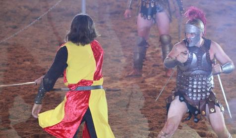 Рыцарский турнир. Компания Парк-Экстрим, г. Анапа, п. Сукко