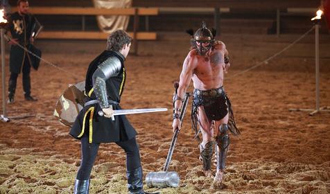 Рыцарский турнир. Компания Парк-Экстрим, г. Анапа, п. Сукко