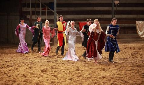 Рыцарский турнир. Компания Парк-Экстрим, г. Анапа, п. Сукко