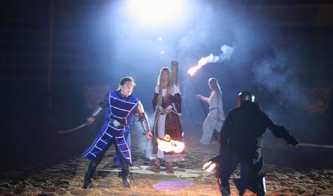 Рыцарский турнир. Компания Парк-Экстрим, г. Анапа, п. Сукко