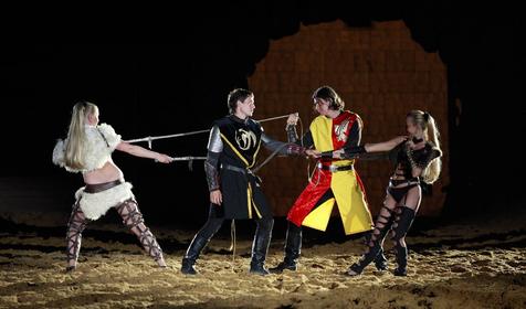 Рыцарский турнир. Компания Парк-Экстрим, г. Анапа, п. Сукко