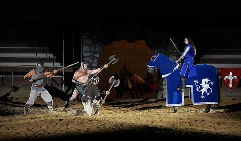 Рыцарский турнир. Компания Парк-Экстрим, г. Анапа, п. Сукко