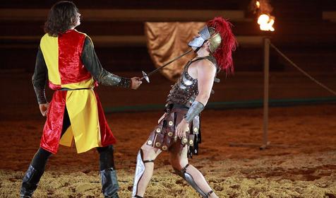 Рыцарский турнир. Компания Парк-Экстрим, г. Анапа, п. Сукко