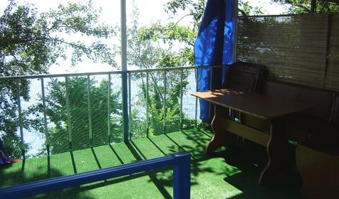 Веранда. Гостиный комплекс Морской бриз, Туапсинский район, с. Агой