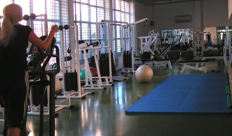 Тренажерный зал. Санаторий Белая Русь, Туапсинский район, п. Майский