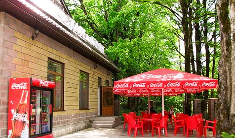 Кафе Поляна. База отдыха Поляна, Апшеронский район, ст. Нижегородская