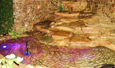 Фонтан. Гостевой дом Юнона, Темрюкский район, п. Веселовка