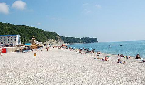 Море. Мини-гостиница Лагуна-2, п. Новомихайловский