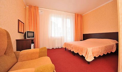 Двухместный номер с удобствами. Гостевой дом Моя семья, г. Геленджик, с. Кабардинка