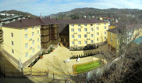 Территория отеля Green Hosta, г. Сочи