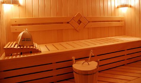 Парилка сауны. Гостиничный комплекс Маринус, г. Геленджик, с. Кабардинка