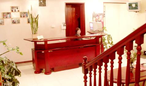 Ресепшен. Отель Александрия, г. Геленджик