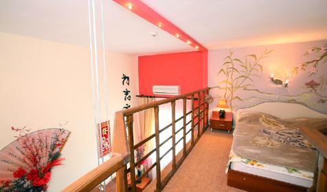 Двухъярусный номер полулюкс,Гостевой дом На Херсонской, г. Геленджик