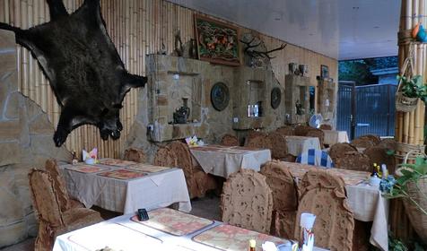 Столовая. Гостевой дом Адамов Рай в Мацесте, г. Сочи, Хостинский район, кп. Мацеста