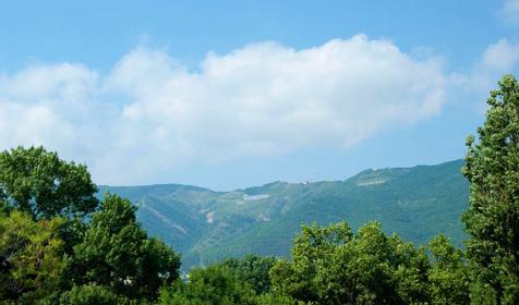 Вид с балкона номера. Гостиница Tristar Hotel, г. Геленджик