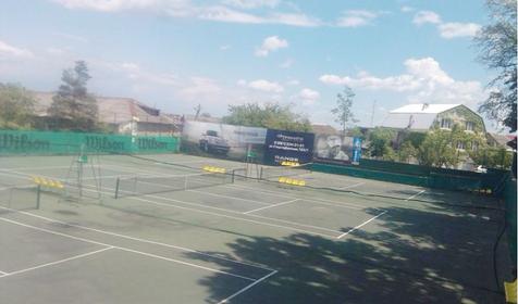 Открытый теннисный корт. Гостиница Березка, г. Горячий Ключ