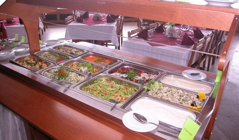 Шведский стол. Санаторий Янтарь, г. Анапа