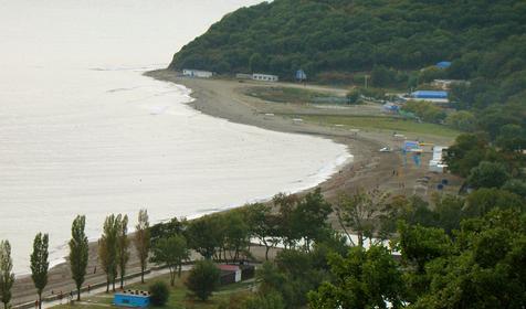 Пляж п. Криница