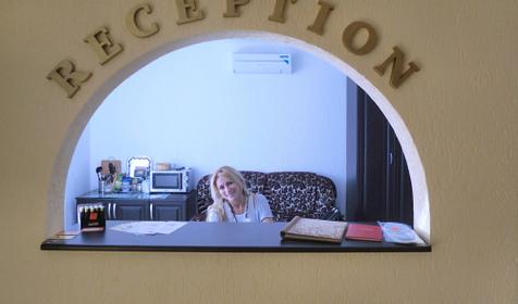 Ресепшн. Гостиница Лоза, г. Краснодар