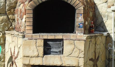 Мангал. Гостевой дом Эдем, г. Новороссийск, п. Абрау-Дюрсо