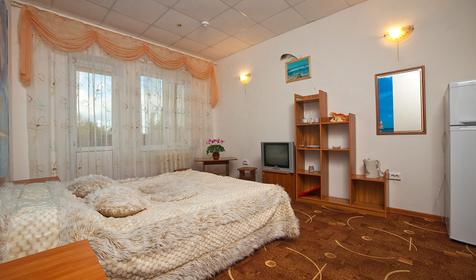 Двухместный номер Стандарт. Гостевой дом Радуга, Темрюкский район, ст. Голубицкая