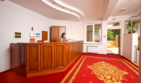 Ресепшн. Отель Оксана, Туапсинский район, п. Небуг