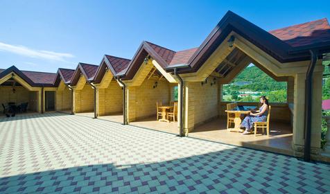 Территория. Отель Оксана, Туапсинский район, п. Небуг