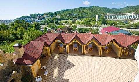 Территория. Отель Оксана, Туапсинский район, п. Небуг