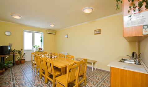 Кухня. Отель Роза Ветров, г. Геленджик, с. Архипо-Осиповка