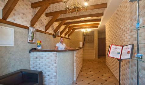 Ресепшн. Отель Афродита, г. Сочи, Адлерский район