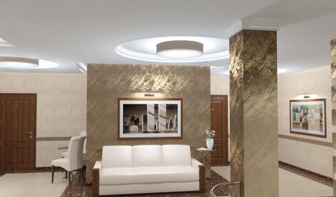 Холл. Отель Альянс, г. Краснодар