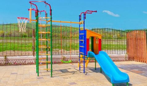 Детская прощадка. Отель Бонжур, г. Анапа, п. Сукко