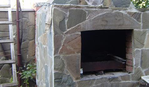 Мангал. Мини-гостиница Ореховая роща, Туапсинский район, п. Джубга