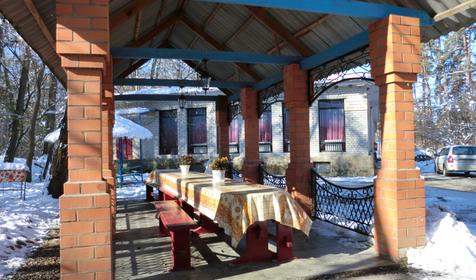 Большая беседка. База отдыха Кордон, Мостовский район, п. Мостовской