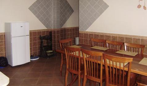 Кухня в сауне. Гостиница Русь, г. Туапсе