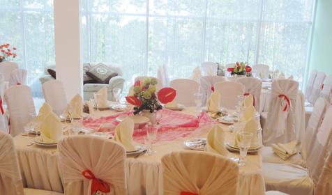 Банкетный зал. Кафе Аквамарин, г. Краснодар