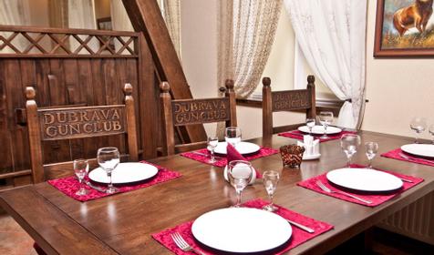 Ресторан Dubrava Gun Club. Стрелковый комплекс Дубрава, Теучежский район, пгт. Тлюстенхабль